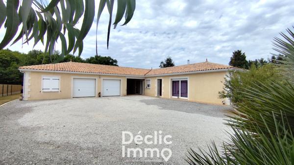 Vente pavillon Chasseneuil sur bonnieure, 150m² 6 pièces 279 990€ avec garage