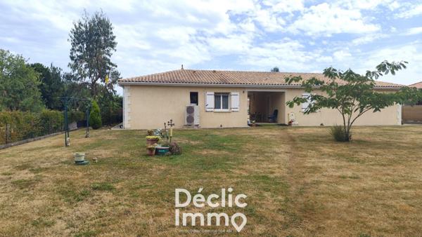 Vente pavillon Chasseneuil sur bonnieure, 150m² 6 pièces 279 990€ avec garage