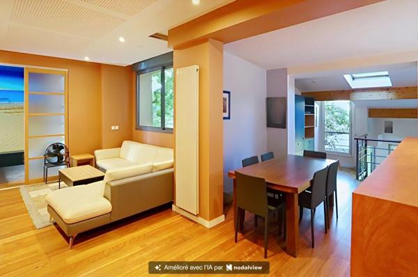 Saint Maur Bords de Marne,  loft de 100 M² avec jardin et terrasses