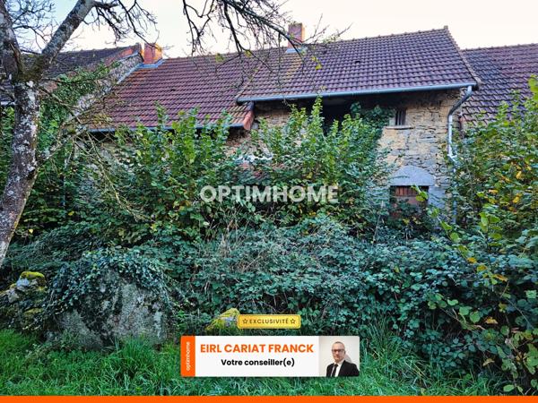 GRANGE AVEC ANCIENNE MAISON A RENOVER SUR DE 131.9 M² AVEC TERRAIN SUR 410 M² DE TERRAIN CLOS :