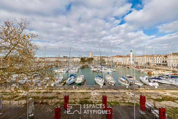 Duplex contemporain face au port de La Rochelle