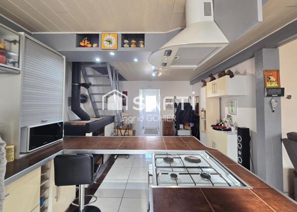 Maison plain-pied, terrain, garage, dépendance