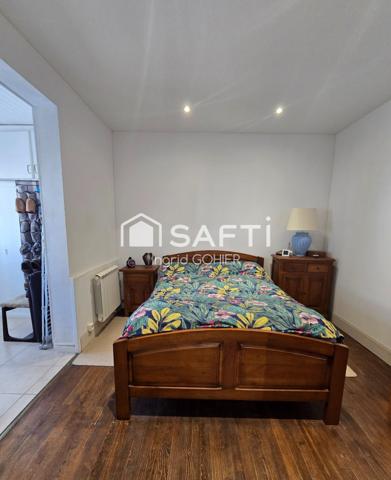 Maison plain-pied, terrain, garage, dépendance