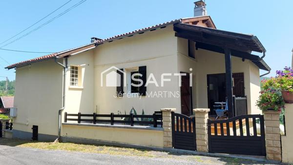 Maison au calme avec grand terrain