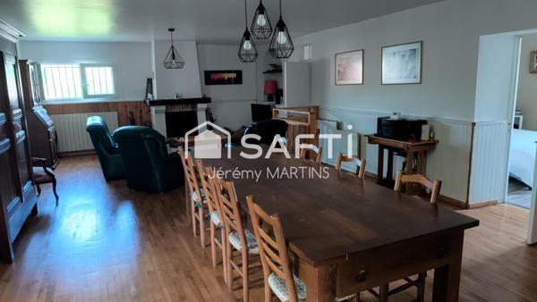 Maison au calme avec grand terrain