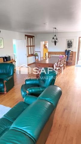 Maison au calme avec grand terrain