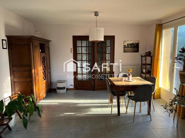 Maison de 108m² sur terrain de 960m²