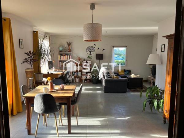 Maison de 108m² sur terrain de 960m²