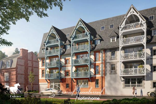 Appartement T2 de 41 m² – Résidence de prestige au cœur de Deauville (14800)