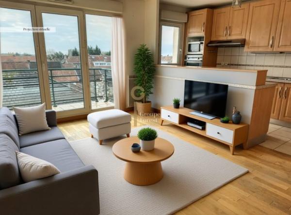 T3 Bondues Secteur Bondues-Wambr-Roncq 55.64 m²