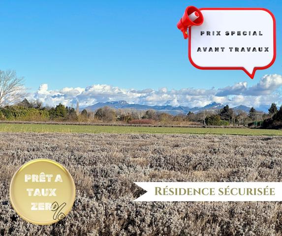 Orange (84100) TERRAIN CONSTRUCTIBLE 15mn d'AVIGNON Nord