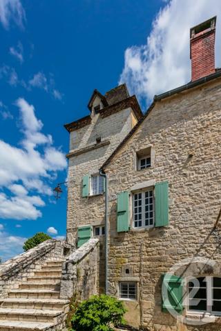 Maison à vendre  7 pièces - 139 m2 LANZAC - 46