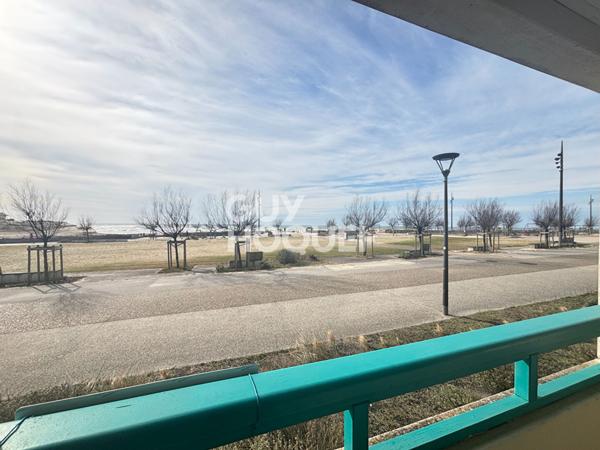 Bel appartement T2 à Mimizan-plage avec vue océan.