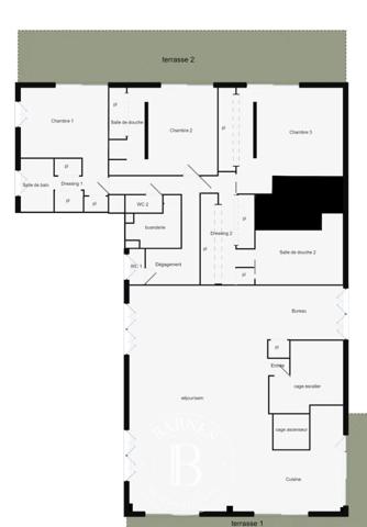 Rueil-Malmaison, Appartement 3 Chambres -  193 m² à vendre