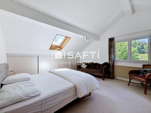 Maison individuelle, beau terrain