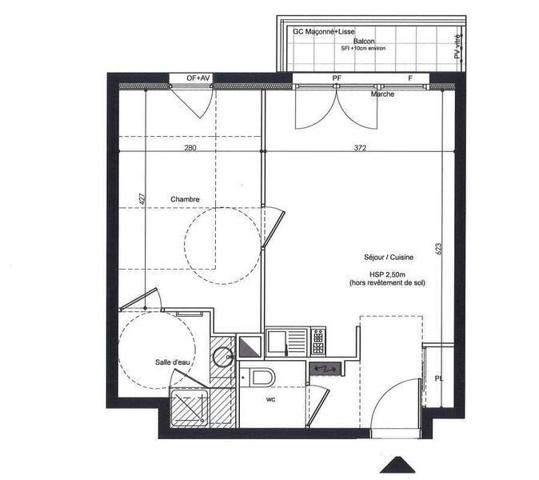 Appartement 2 pièces - 44600 Saint-Nazaire -  CENTRE VILLE - GARE