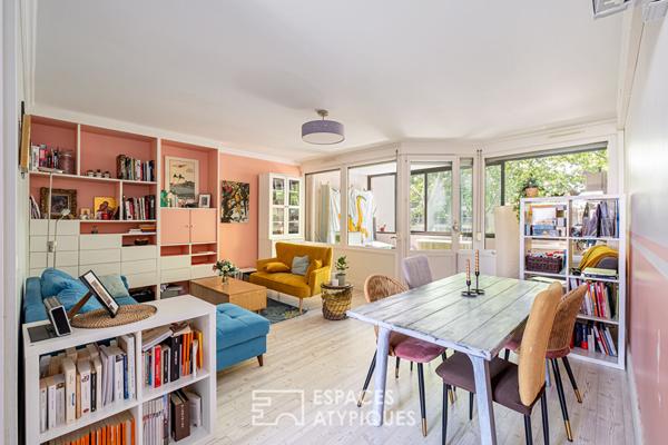 Appartement traversant avec loggia à Lyon 7ème