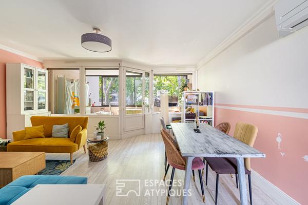 Appartement traversant avec loggia à Lyon 7ème