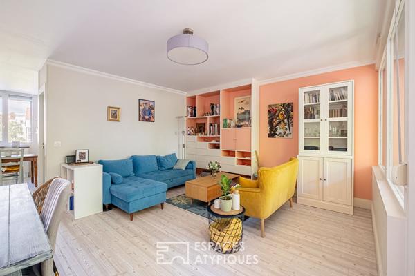 Appartement traversant avec loggia à Lyon 7ème