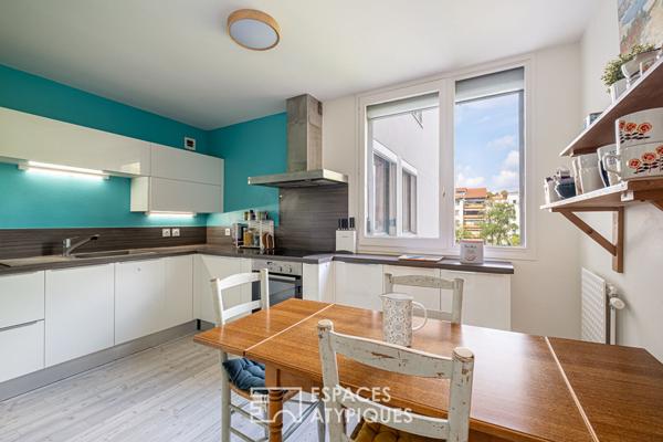 Appartement traversant avec loggia à Lyon 7ème