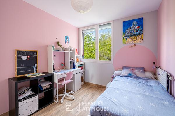 Appartement traversant avec loggia à Lyon 7ème