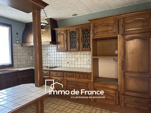 Maison Villefranche De Rouergue 3 chambres 100 m² sur sous-sol total