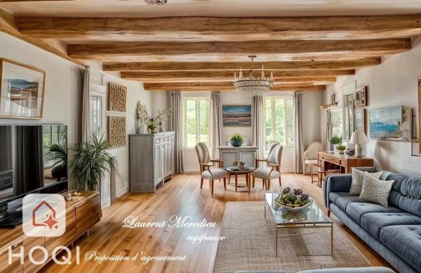 SAINT ANDRE DE CUBZAC propriété de 240 m² - Terrain de 2750 m²