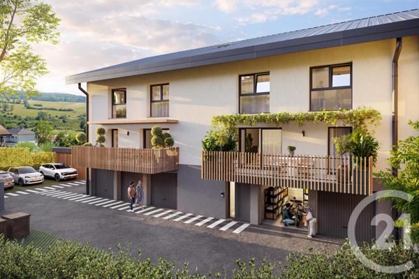 Appartement T2 à vendre  2 pièces - 36,90 m2 TOUILLON ET LOUTELET - 25