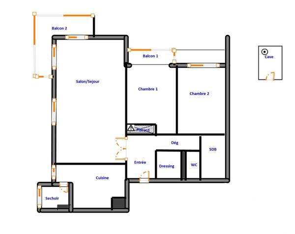 Appartement à vendre 3 pièces 82 m² Perpignan