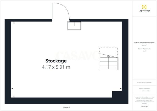 Vente Appartement 2 pièces de 70m² - 75014 Paris