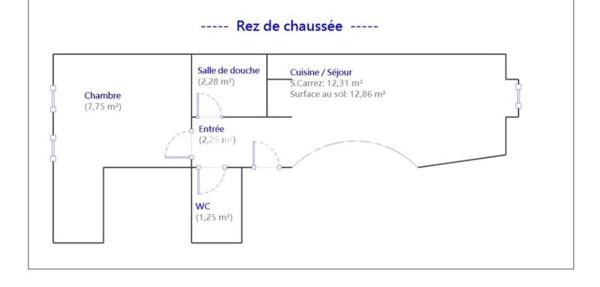 Appartement
         2 pièces
        - 26 m² 124 000 € *