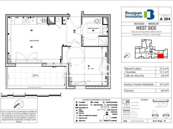 Location Appartement 2 pièces 37.4 m² - 70 BOULEVARD BAUCHIERE Toulon 83000