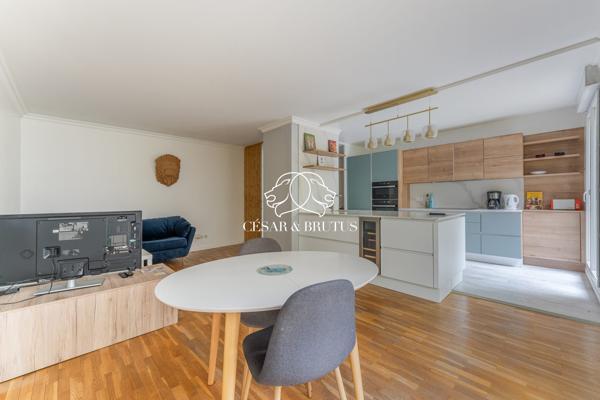 Sublime rez de jardin avec deux chambres