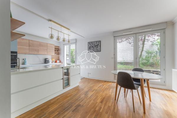 Sublime rez de jardin avec deux chambres