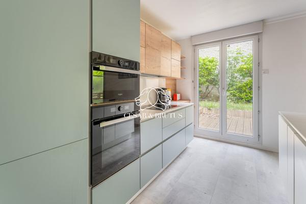 Sublime rez de jardin avec deux chambres