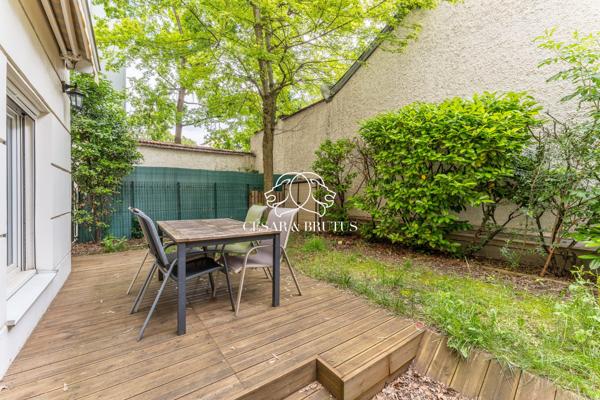 Sublime rez de jardin avec deux chambres