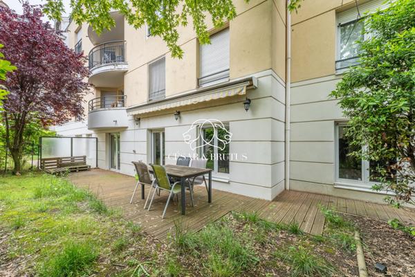 Sublime rez de jardin avec deux chambres