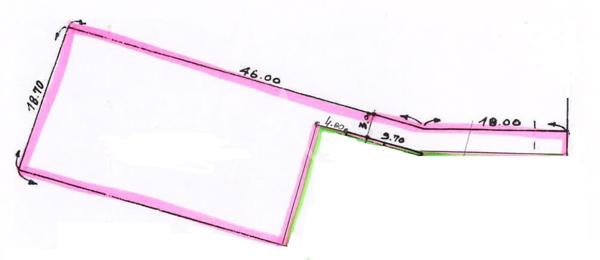 Terrain La Chaize Giraud 220 m2