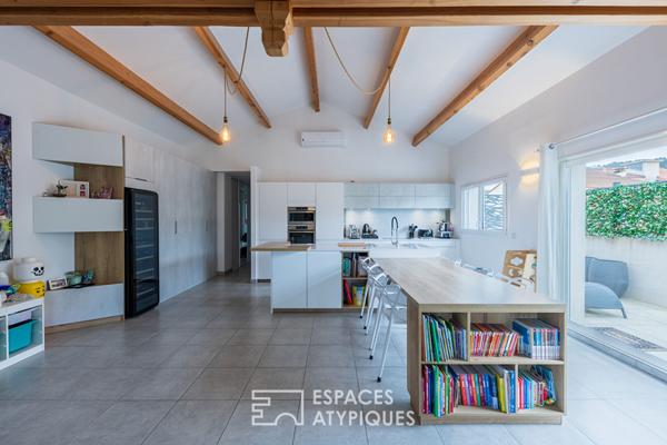 Duplex de standing en résidence privée