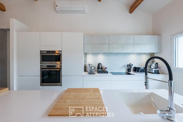 Duplex de standing en résidence privée