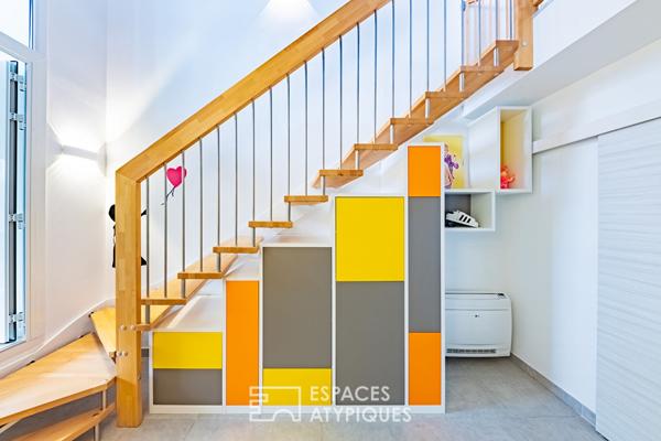 Duplex de standing en résidence privée