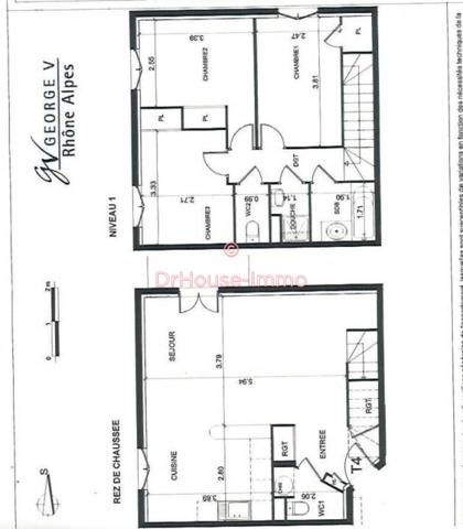 Maison à vendre 4 pièces de 81 m²