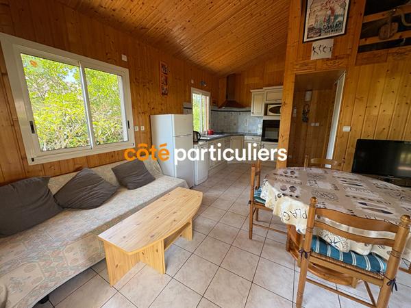 Vente Chalet45 m² - 3 Pièces - SOULAC SUR MER (33780)
