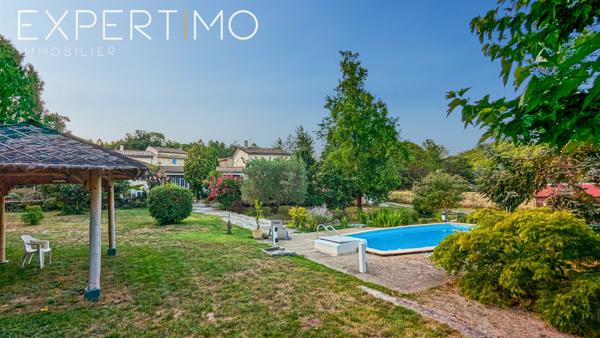 Vabres (30460) Maison de 307 m² habitables - 10 pièces - piscine - terrain de 10 000 m²