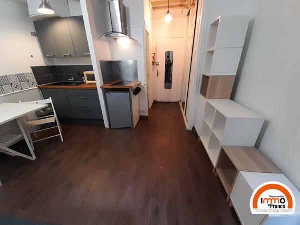 ROUEN BEAUVOISINE - Studio de 18,59 m² MEUBLE  avec terrasse privative