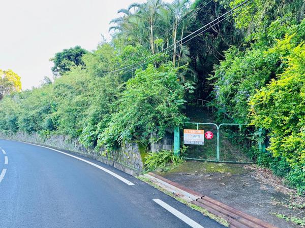 Terrain d'environ 2100m² constructible avec batisse de plan pied à réhabiliter de 137 m² ·  La Montagne 97417  · pK11