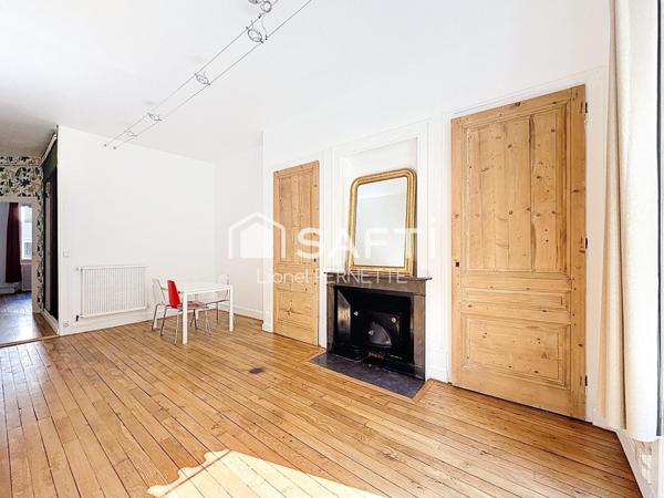 Lyon 6, rue Vauban, charmant T2 traversant