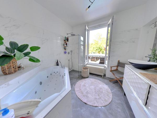 TOURNAN-EN-BRIE ? Maison familiale meulière rénovée ? 182 m² ? 6 chambres ? Sous-sol total