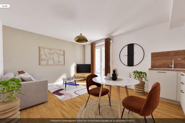 Appartement à vendre |  La Rochelle |  1 pièce | 26 m²