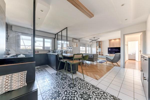 Lyon 6 - Appartement meublé de 96,12 m² - 1 Balcon - 3 Chambres